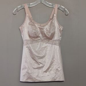 Ruby Ribbon Lace Cami Pale Style 3024. Size 40